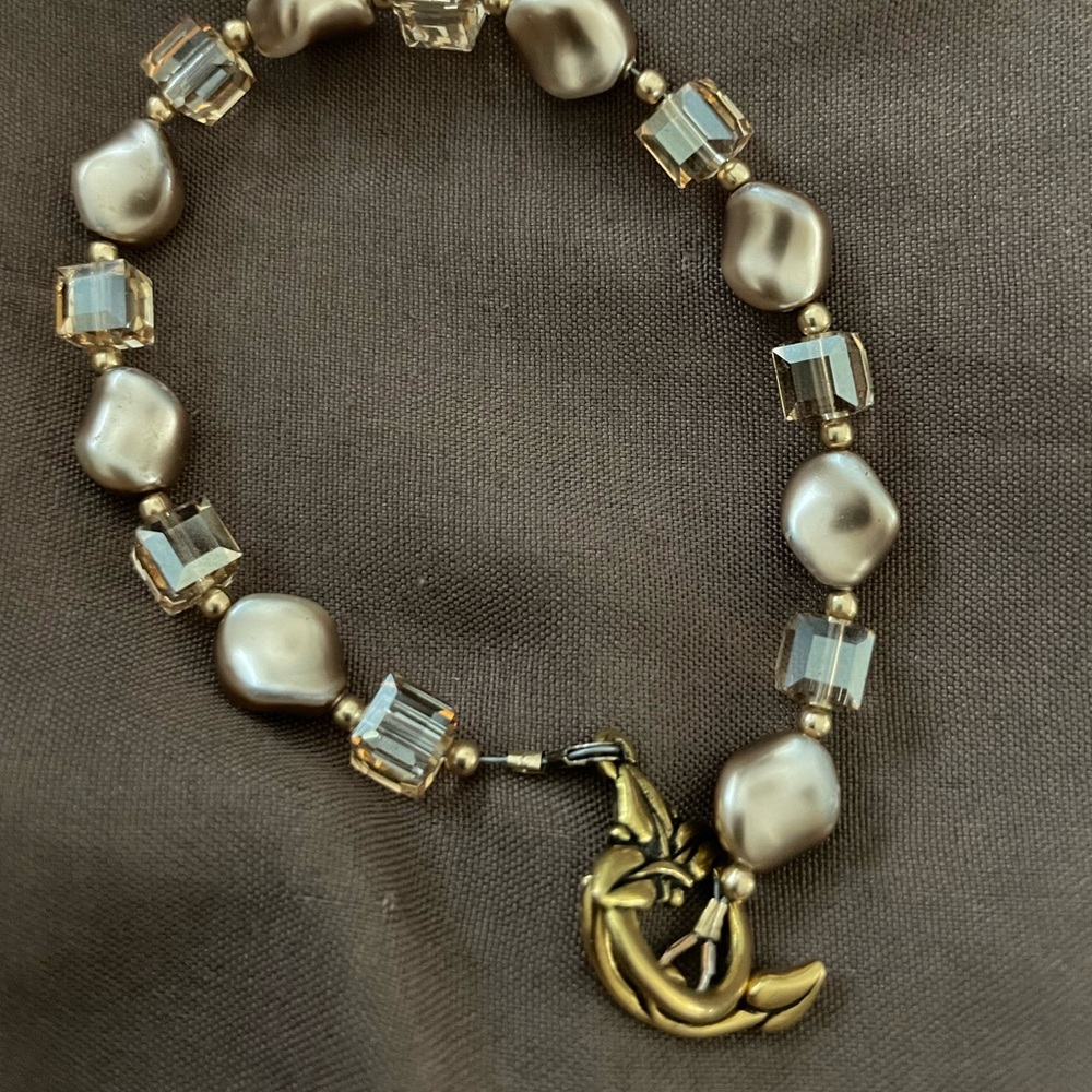 Handmade Swarovski crystal bracelet